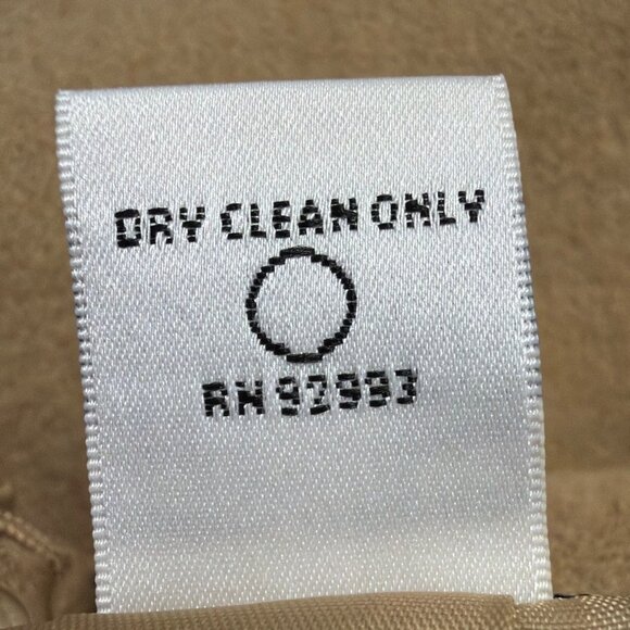 David N Womens Camel 100% Camelhair Knee Length Skirt Made In Romania Size 10 - Picture 7 of 9